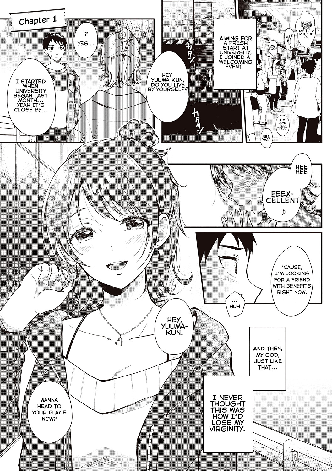 Hentai Manga Comic-SeFri no Senpai-Chapter 1-5